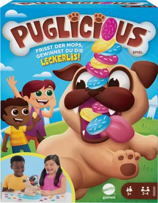 Produktbild von Mattel Games Puglicious, Kinderspiel, Aktionsspiel