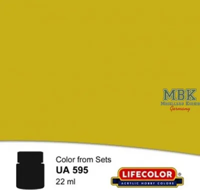 Zdjęcie produktu dla LIFECOLOR LC-UA595 UA595 Żółcień chromianowo-cynkowa