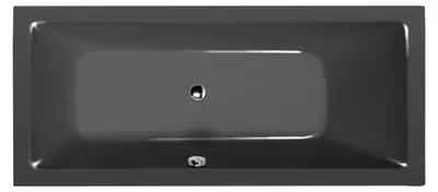 Produktbild von Polysan MIMOA Rechteckwanne 170x80x39cm, Grau