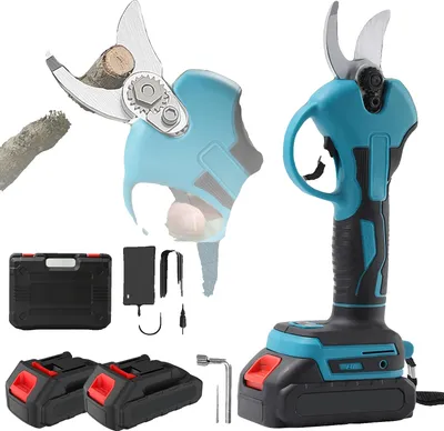 Obrázek produktu pro Vyvětvovací nůžky, akumulátorový elektrický, ergonomický design, 2 baterie, EU