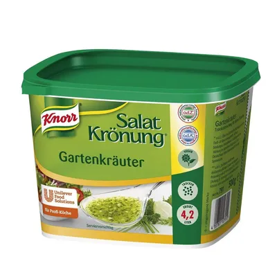 Produktbild von Knorr Salatkröung Gartenkräuter Basis für Salatdressing 500g