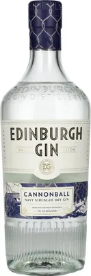 Produktbild von Edinburgh Gin CANNONBALL Navy Strength Gin 57,2% Vol. 0,7l