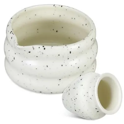 Produktbild von Matcha Tee Set Keramik Schale mit Schneebesenhalter für Teezeremonie