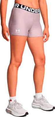 Produktbild von Under Armour Heatgear Authentics Kurze Hose Grau L Frau Grau L