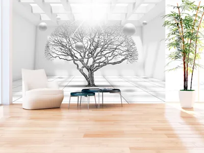 Produktbild von Vlies Fototapete 400x280 cm Tapeten Wandtapete XXL Abstrakt Baum a-C-0013-a-b