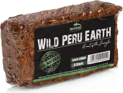 Obrázek produktu pro Terrario Wild Peru Earth 7l 650g - substrát kokosové štěpky Terrario