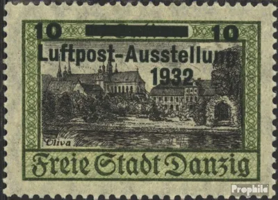 Produktbild von Briefmarken Danzig 1932 Mi 231 mit Falz LUPOSTA