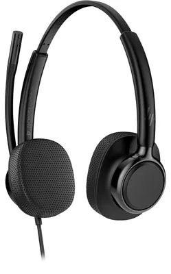 Imagen del producto de HP Poly Auriculares con cable Mission 425 Estéreo USB, Cable, Llamadas/música, 132 g, Auriculares con micrófono, Color