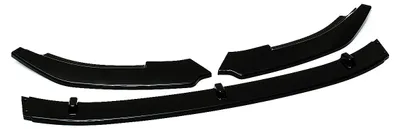 Obrázek produktu pro Přední spoiler, 3dílný, pro VW Golf 6 GTI 2010–2013, lesklá černá, bodykit Splitter pro nárazník, tuningové příslušenství – přední spoiler