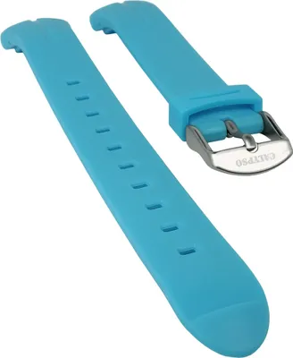 Produktbild von Calypso Uhrenarmband | Kunststoff blau glatt weich Modell K5727/4