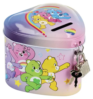 Obrázek produktu pro Kovová pokladnička Srdce Care Bears Starpak