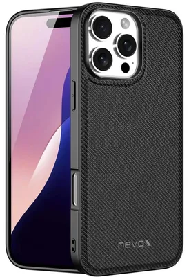 Image de nevox 2385, Coque, Apple, iPhone 16 Pro Max, 17.5 cm (6.9"), Noir