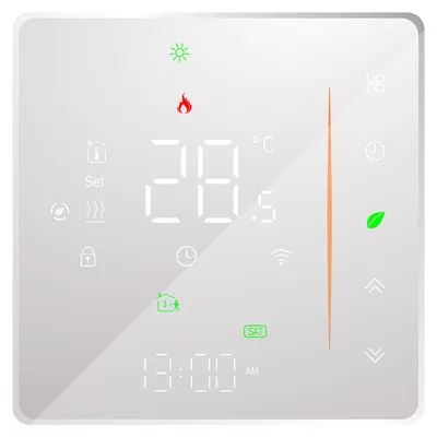 Obrázok produktu pre Inteligentné termostaty s aplikáciou pre smartfón, diaľkovým ovládaním a týždenným programovaním, určené pre domácnosti
