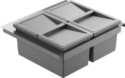 Image de Hailo Separato M 600 17 Système de poubelle 17 litres 60 cm
