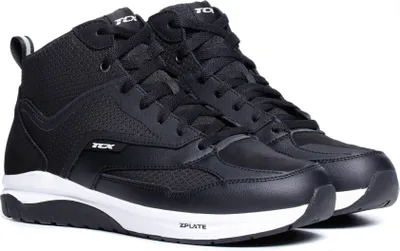 Image de TCX Nalbak chaussures de moto étanches, noir/blanc, 42