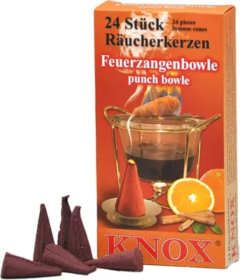 Produktbild von Knox Räucherkerzen - Feuerzangenbowle 24 Stück
