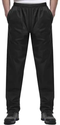 Immagine prodotto di Pantaloni da trekking da uomo, antivento, impermeabili, colore nero, taglia S/34