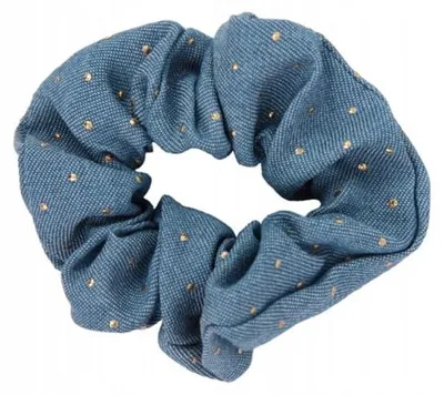Produktbild von Donegal, Gumka Scrunchie denim FA-5868, 1 szt.