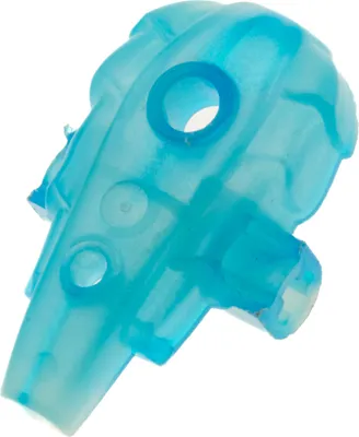 Produktbild von 1x Lego Bionicle Figuren Rücken Panzer Glow in the Dark blau Morak 57560pb01