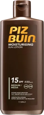 Produktbild von Piz Buin Feuchtigkeitsspendende Sonnenlotion LSF 15, 200 ml