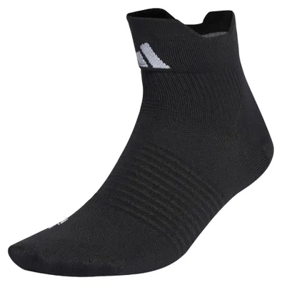 Produktbild von adidas Unisex Performance Designed for Sport Ankle Socks, Black/White, 37-40