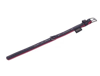 Produktbild von Nobby Pacific Deluxe, Hund, Standardkragen, Schwarz, Rot, Einfarbig, XS-S, 25 cm