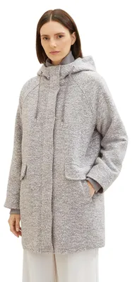 Produktbild von TOM TAILOR Damen Mantel mit Kapuze