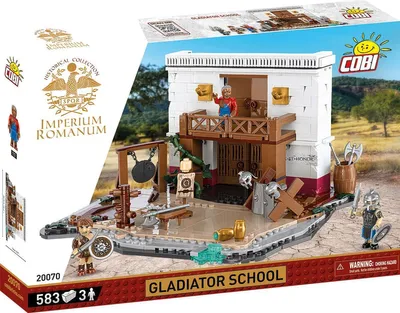 Produktbild von COBI Gladiator School, Bausteine, 8 Jahr(e), 583 Stück(e)