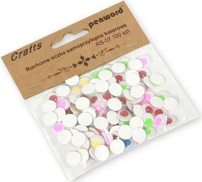 Immagine prodotto di Occhielli autoadesivi colorati 10 mm 100 pezzi