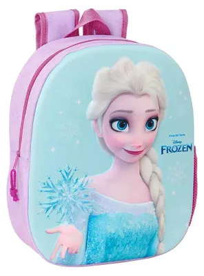 Immagine prodotto di Safta Frozen 3D 8,64 l 32x43x14 cm Zaino blu per bambini, blu, taglia unica