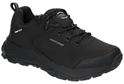 Produktbild von American Club HL222, Trekkingschuhe Softshell Material, Memory Foam System, leichte Wanderschuhe bequem, Schwarz 44