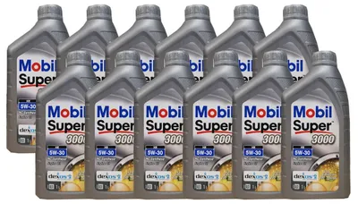 Produktbild von Mobil Super 3000 XE 5W-30 12x1 Liter