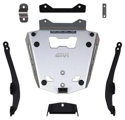 Produktbild von Givi Monokey Bmw R 1200 Gs Adventure/r 1250 Gs Adventure Topcase Heckmontage Silber Silber One Size
