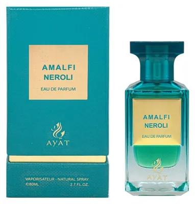 Zdjęcie produktu dla Woda perfumowana Amalfi Neroli – Ayat Perfumes – 80 ml