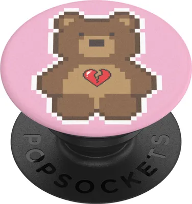 Zdjęcie produktu dla PopSockets 806256, uchwyt, brązowy, różowy, Apple