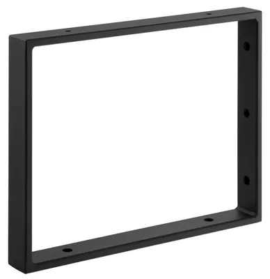 Obrázok produktu pre Konzola Sapho 350 x 280 x 40 mm, lakovaná oceľ, matná čierna