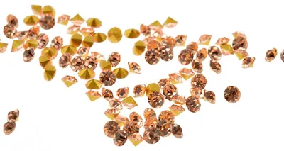 Produktbild von Vintageparts Strasssteine Glas rosé 2mm Chatons 100 Stück