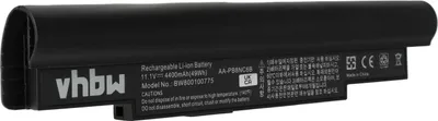 Produktbild von vhbw Akku Ersatz für Samsung AA-PB8NC6B, AA-PB8NC6M für Notebook (4400 mAh, 11,1 V, Li-Ion)