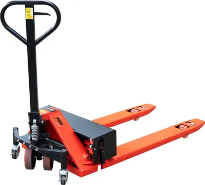 Produktbild von Schefer Gabelhubwagen mit verstellbaren Gabeln 1000kg Tragkraft