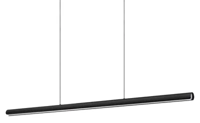 Image de Suspension LED Ideal Lux 3000K noire IP20 DORICA 366401