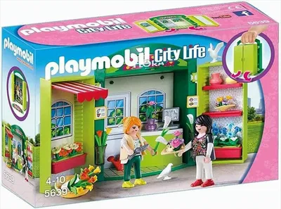 Produktbild von PLAYMOBIL City Life 5639, Einkaufen, Flower Shop, 4 Jahr(e), Mehrfarbig, Kunststoff