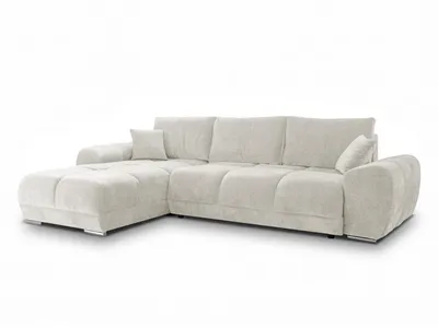 Productafbeelding van Eckbank SYDNEY in L-vorm, met opbergruimte en extra kussens, model Vibe 03