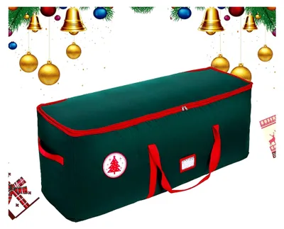 Produktbild von Weihnachtsbaum Tasche - 600D Oxford Wasserdichte Aufbewahrungstasche für Weihnachtsbäume bis zu 2,3 Meter
