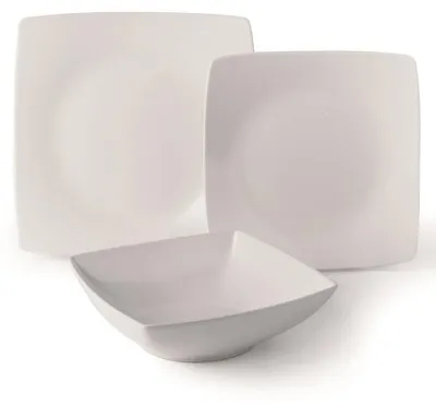 Productafbeelding van Excelsa Serviesset, 18-delig, Eclipse, keramiek, wit