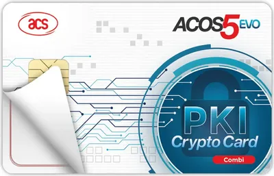 Produktbild von ACS PKI Smart Card (Combi) (ACOS5-K1K)