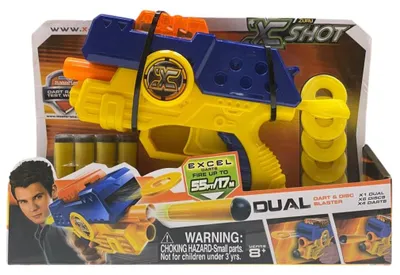 Zdjęcie produktu dla X-Shot Excel Dual (4 rzutki, 6 krążków)