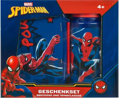 Produktbild von Scooli Set Brotdose und Trinkflasche Spider Man