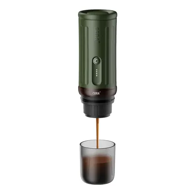 Produktbild von Cerapresso tragbare Kaffeemaschine – 13.500 mAh Akku (3. Gen), 20 Bar, Aufheizen in 150 Sek., für Kapseln & Bohnen, bis zu 8 Tassen pro Ladung, CERA+