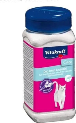 Zdjęcie produktu dla Vitakraft, Care, Odświeżacz do kuwety, lawenda, 720g (PRODUKT Z NIEMIEC)