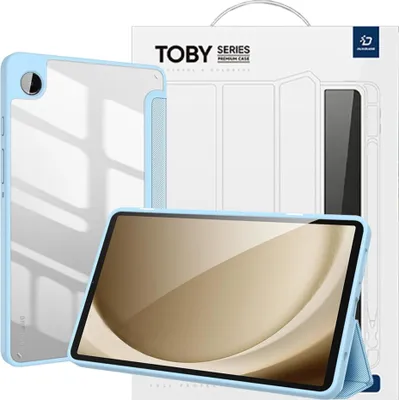 Immagine prodotto di Dux Ducis Toby Eco-Leather Tablet Custodia in pelle Cover Shell per Samsung Galaxy Tab A9 8.7" Blu